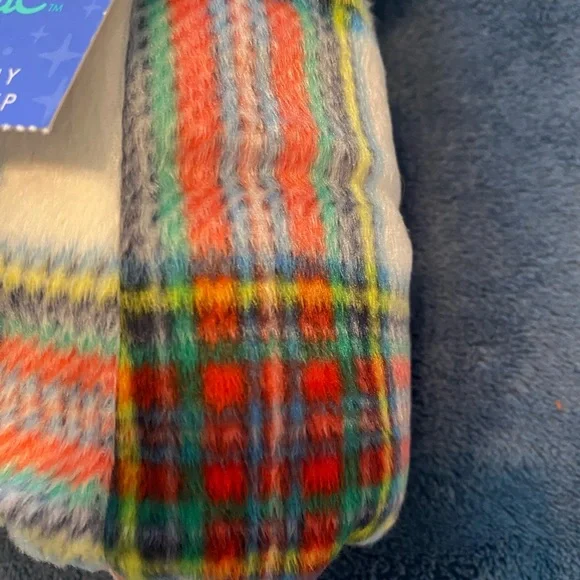 Small plaid fleece sleep pants - Picture 3 of 3